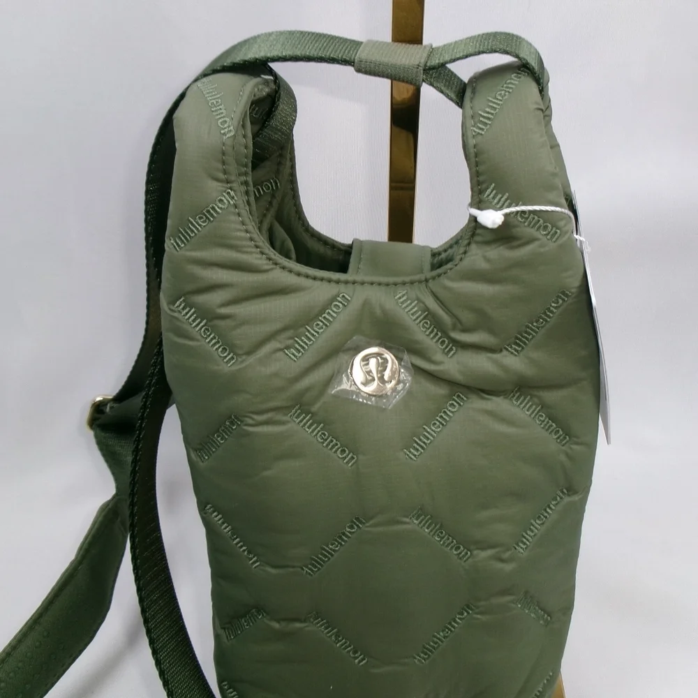 Lululemon | 1L Quilted Pleasures Phone Crossbody Bag Bay Leaf NEW WITH TAG! - Picture 7 of 13